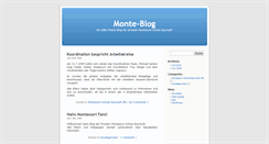 Desktop Screenshot of blog.montessori-bayreuth.de